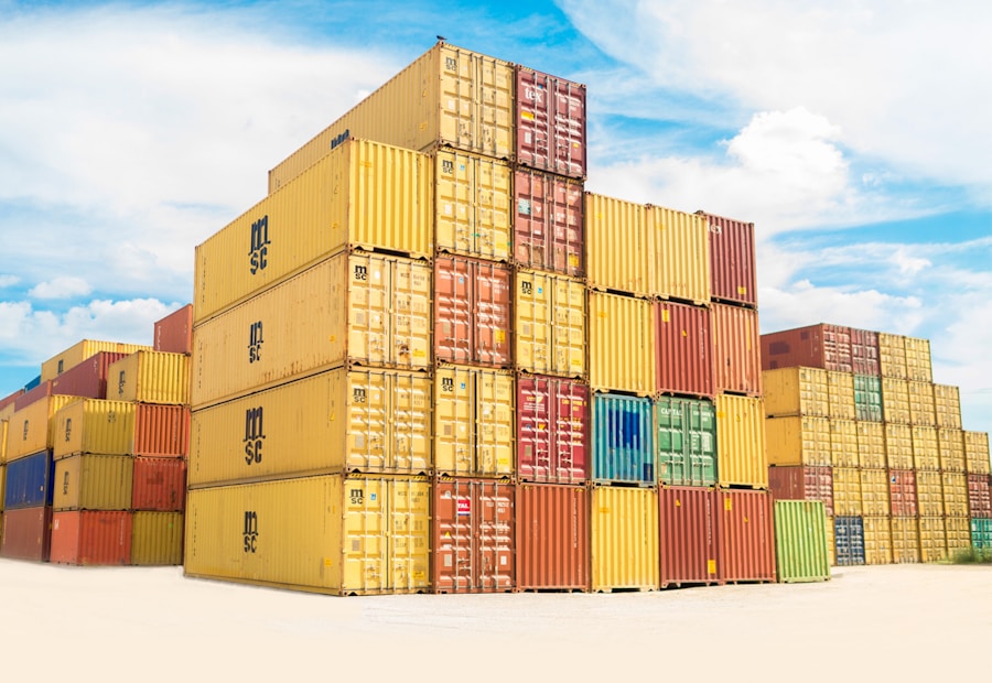Special container transport