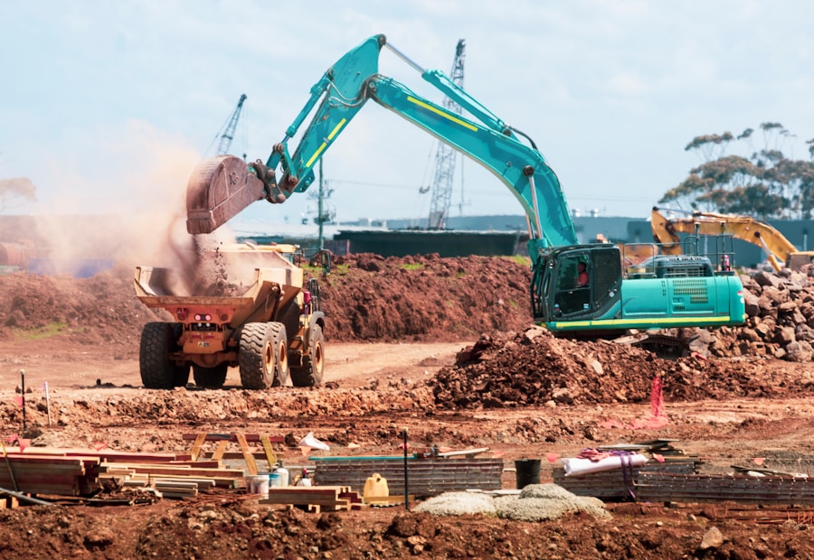 Heavy machinery special container transport